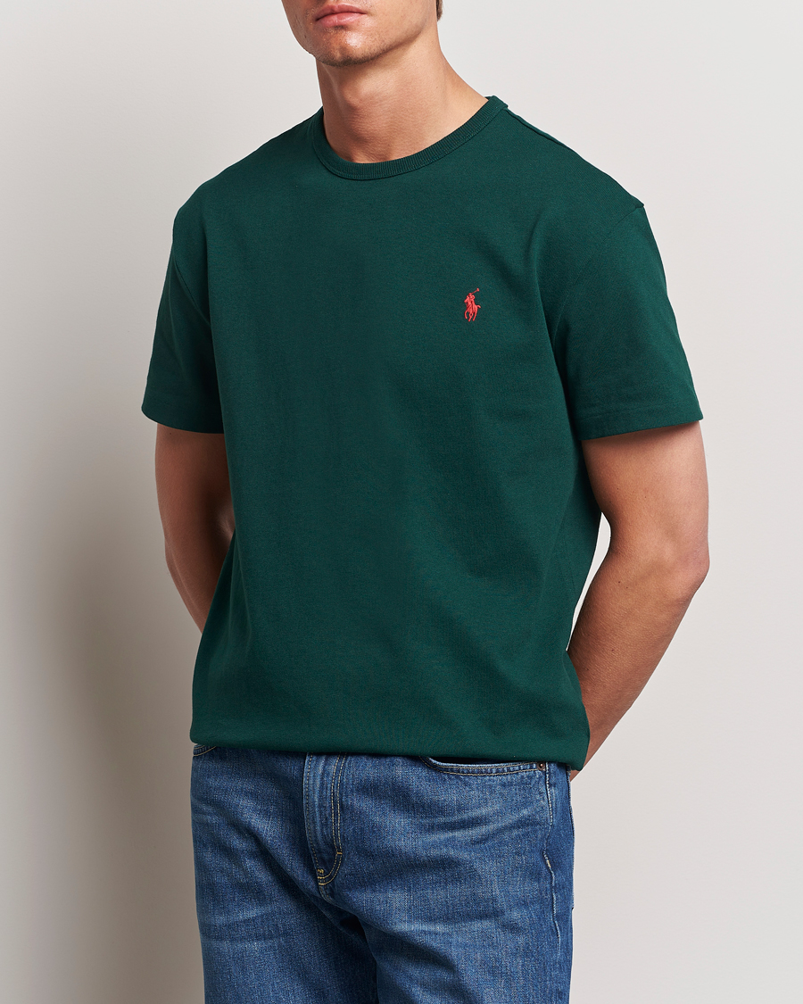 Homme | T-shirts | Polo Ralph Lauren | Heavyweight Crew Neck T-Shirt Moss Agate