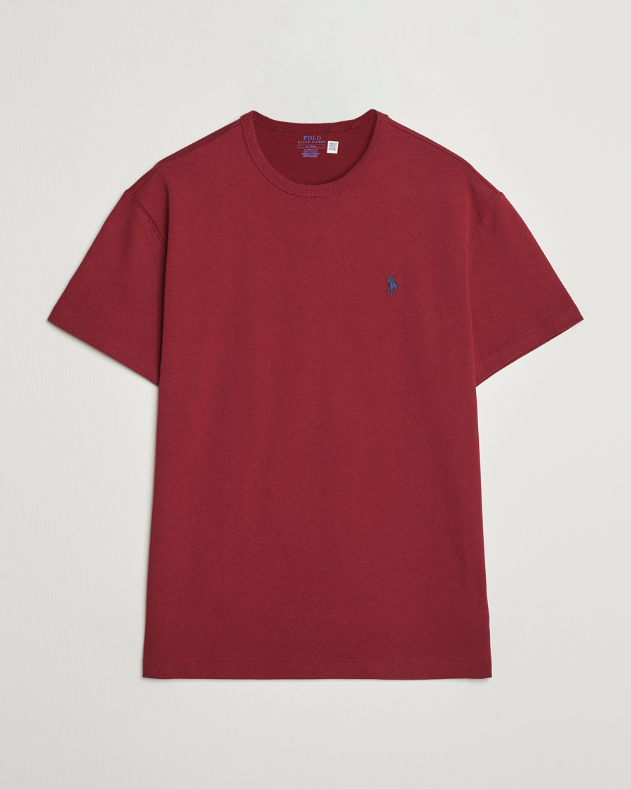 Homme | T-shirts | Polo Ralph Lauren | Heavyweight Crew Neck T-Shirt Red Carpet