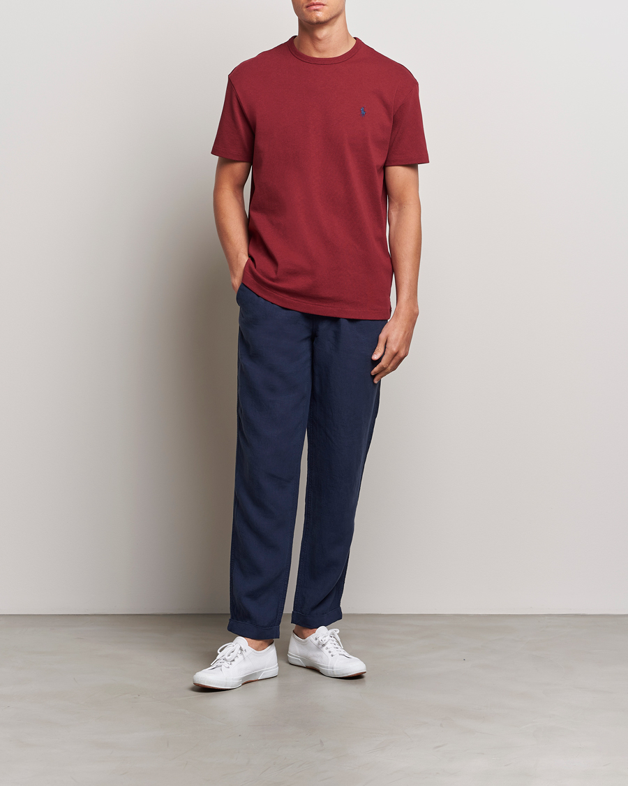 Homme | T-shirts | Polo Ralph Lauren | Heavyweight Crew Neck T-Shirt Red Carpet