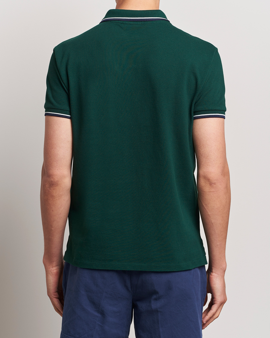 Homme | Polos | Polo Ralph Lauren | Custom Slim Fit Tipped Polo Moss Agate