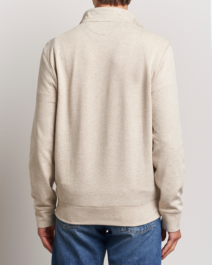 Homme | Pulls Et Tricots | Polo Ralph Lauren | Tech Double Knit Half Zip Expedition Dune Heather