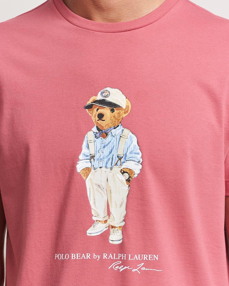 Homme | T-shirts | Polo Ralph Lauren | Printed Hemingway Bear T-Shirt Adirondack Red