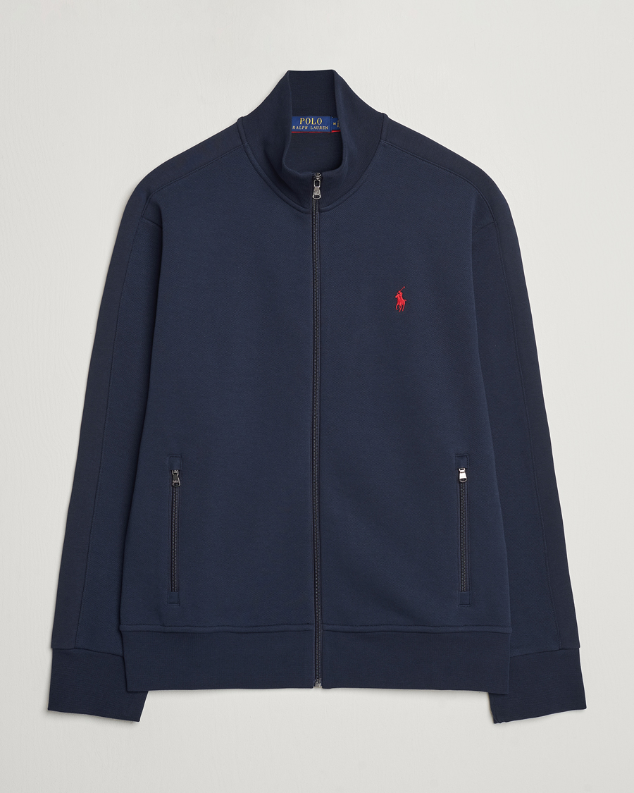 Homme | Pulls Et Tricots | Polo Ralph Lauren | Tech Double Knit Full Zip Aviator Navy