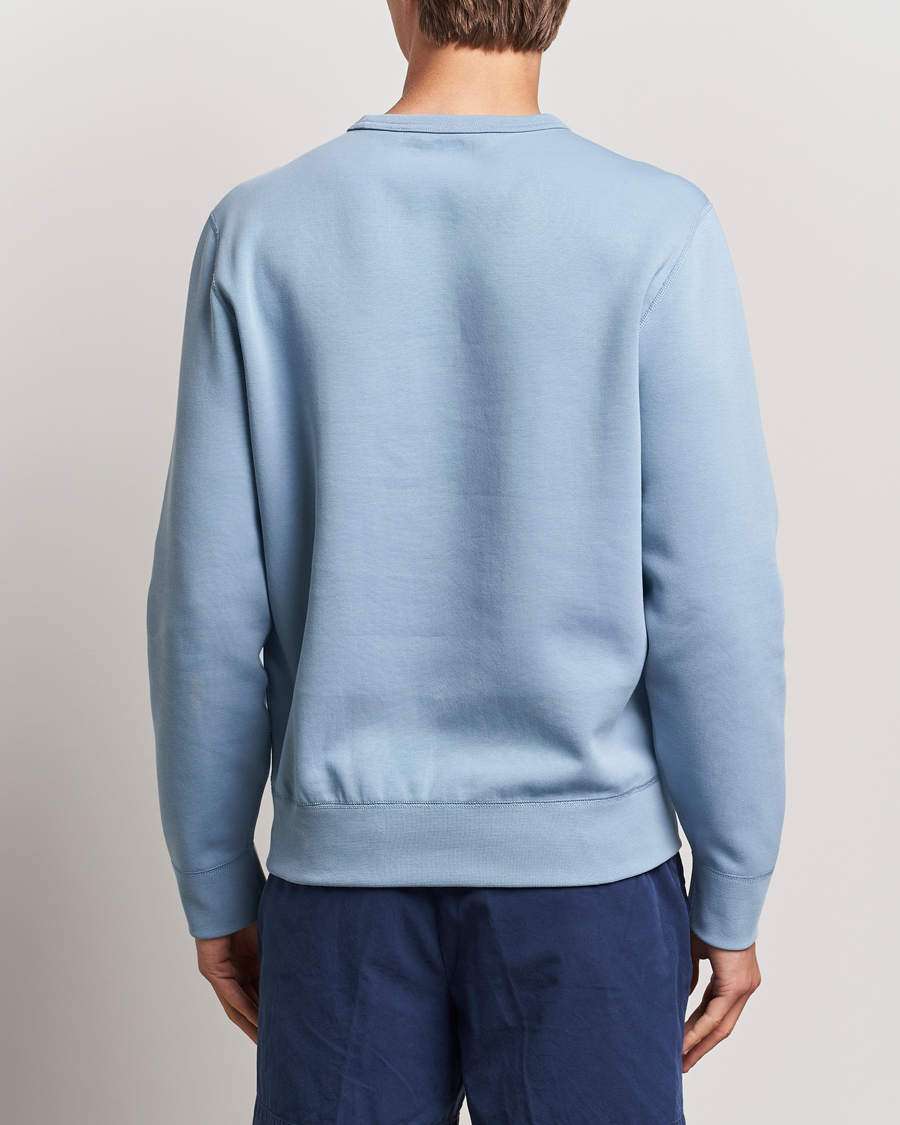 Homme | Pulls Et Tricots | Polo Ralph Lauren | Tech Double Knit Crew Neck Sweatshirt Vessel Blue