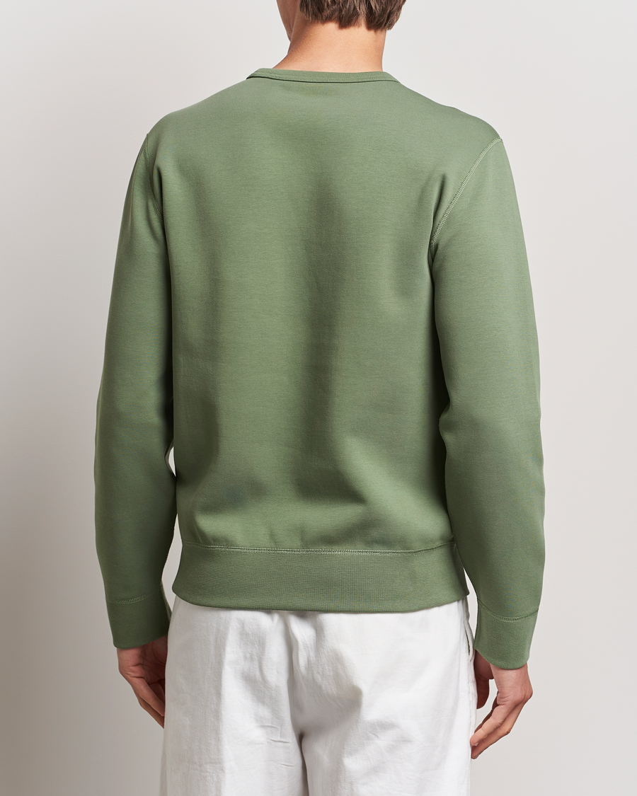 Homme | Pulls Et Tricots | Polo Ralph Lauren | Tech Double Knit Crew Neck Sweatshirt Cargo Green