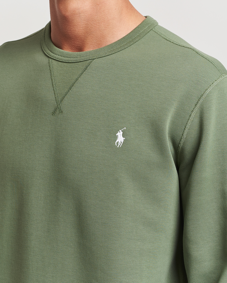Homme | Pulls Et Tricots | Polo Ralph Lauren | Tech Double Knit Crew Neck Sweatshirt Cargo Green