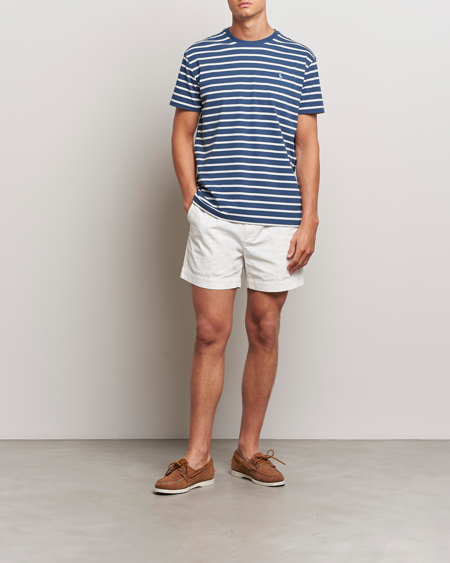 Homme | T-shirts | Polo Ralph Lauren | Striped Crew Neck T-Shirt Clancy Blue/Nevis