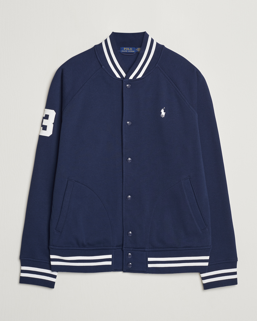 Homme | Manteaux Et Vestes | Polo Ralph Lauren | Match Club Baseball Jacket Newport Navy