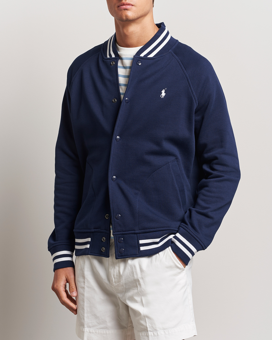 Homme | Manteaux Et Vestes | Polo Ralph Lauren | Match Club Baseball Jacket Newport Navy