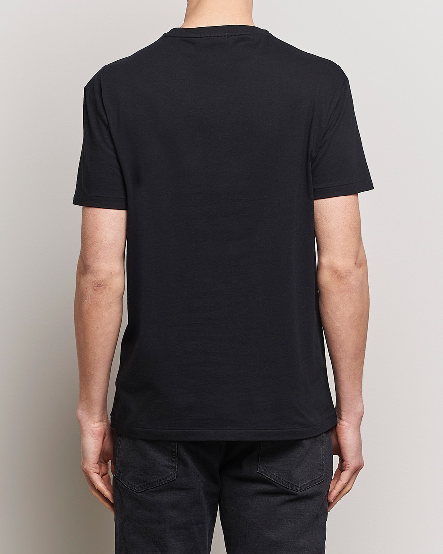 Homme | T-shirts | Polo Ralph Lauren | Center Logo Crew Neck T-Shirt Polo Black