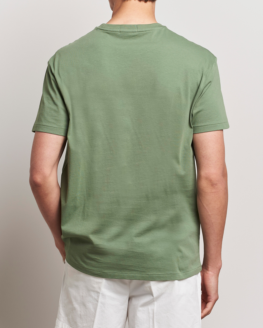 Homme | T-shirts | Polo Ralph Lauren | Center Logo Crew Neck T-Shirt Cargo Green
