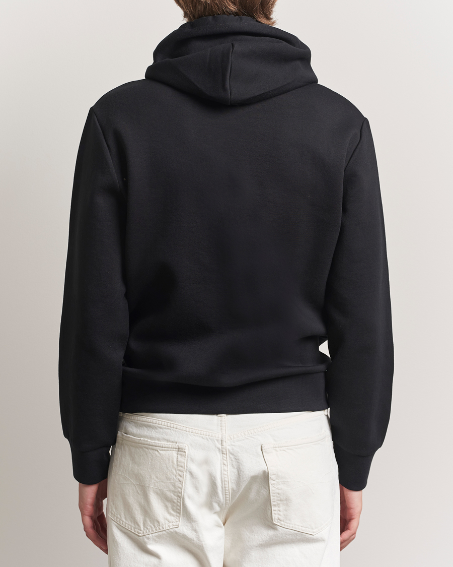 Homme | Pulls Et Tricots | Polo Ralph Lauren | Central Logo Hoodie Polo Black