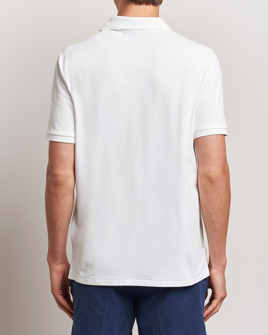 Homme | Polos | Polo Ralph Lauren | Classic Fit Open Collar Polo White