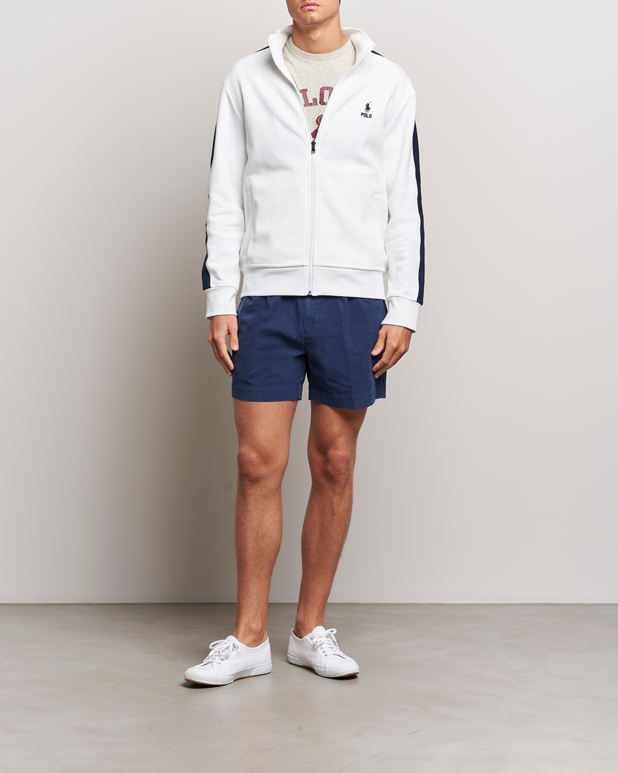 Homme | Pulls Et Tricots | Polo Ralph Lauren | Double Knit Taped Track Jacket White