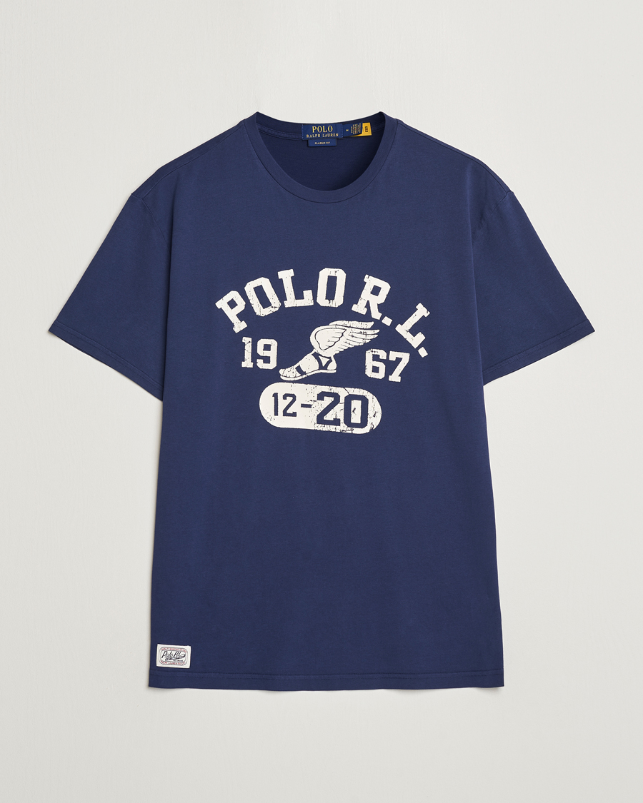 Homme | T-shirts | Polo Ralph Lauren | Graphic Crew Neck T-Shirt Cruise Navy