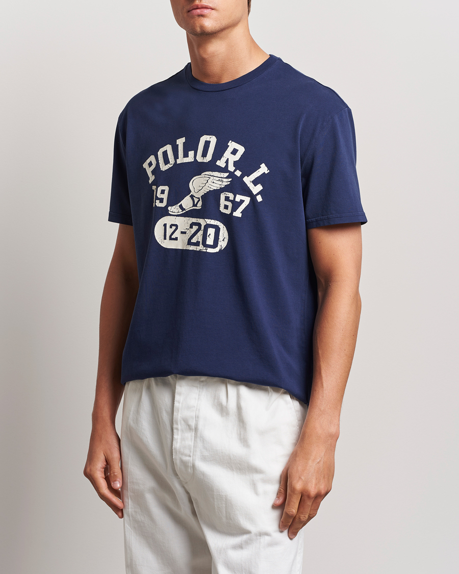 Homme | T-shirts | Polo Ralph Lauren | Graphic Crew Neck T-Shirt Cruise Navy