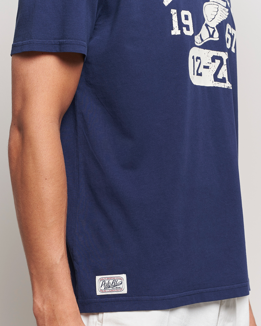 Homme | T-shirts | Polo Ralph Lauren | Graphic Crew Neck T-Shirt Cruise Navy