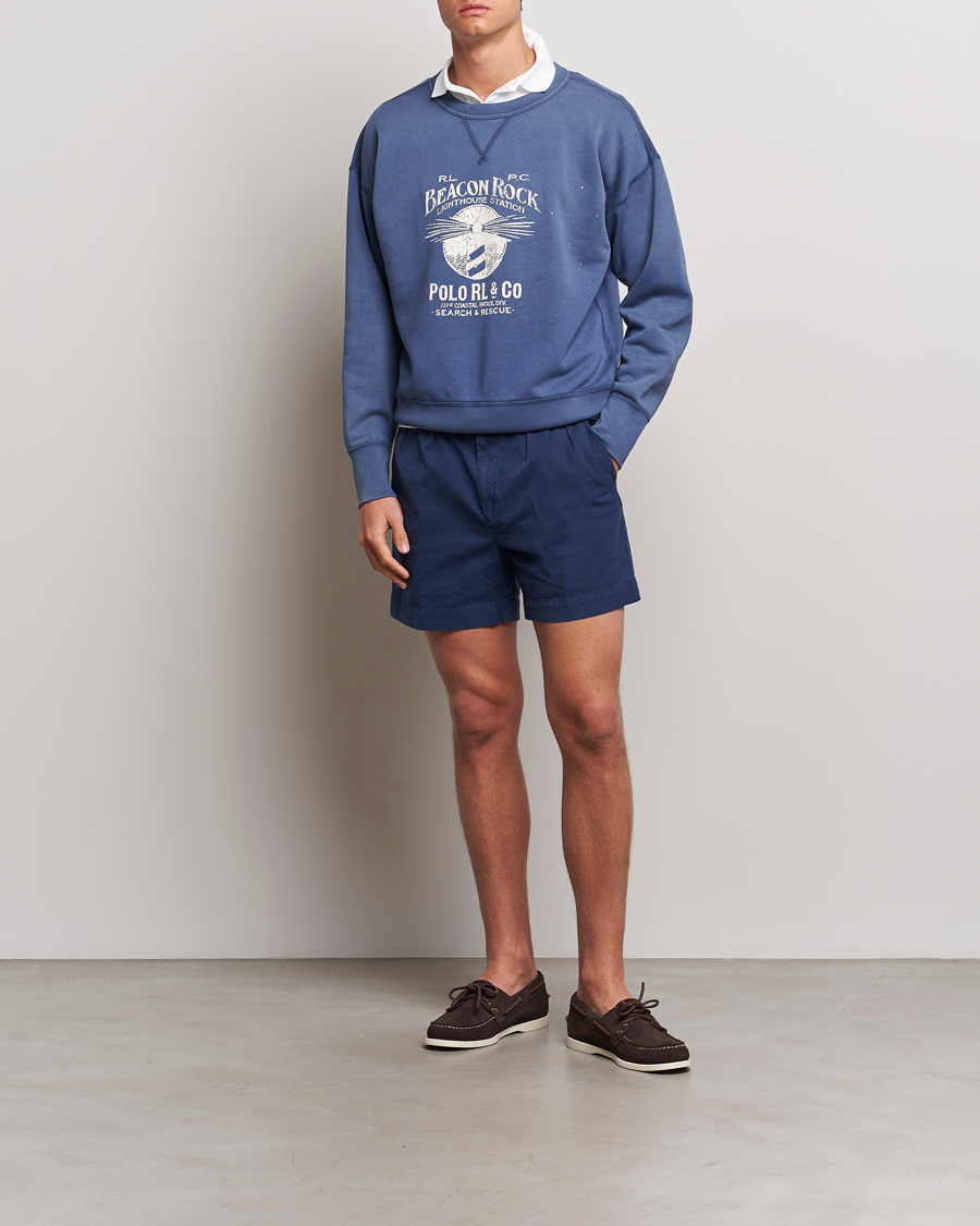 Homme | Pulls Et Tricots | Polo Ralph Lauren | Graphic Fleece Sweatshirt Blue Heaven