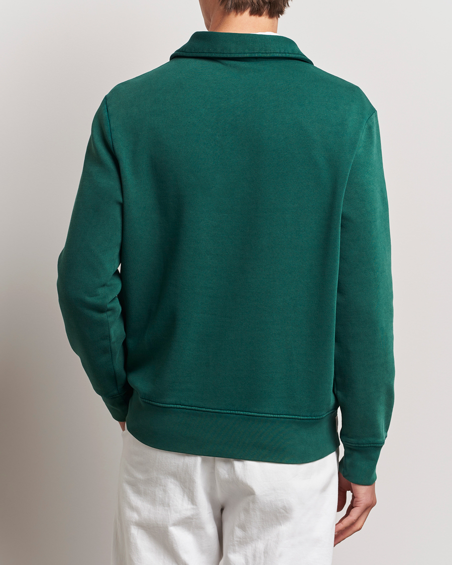 Homme | Pulls Et Tricots | Polo Ralph Lauren | Graphic Fleece Half Zip Moss Agate