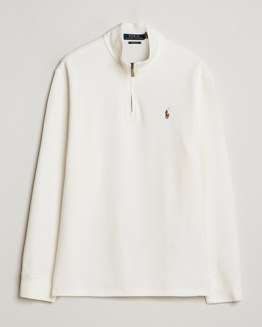Homme | Pulls Et Tricots | Polo Ralph Lauren | Double Knit Jaquard Half Zip Sweater Nevis