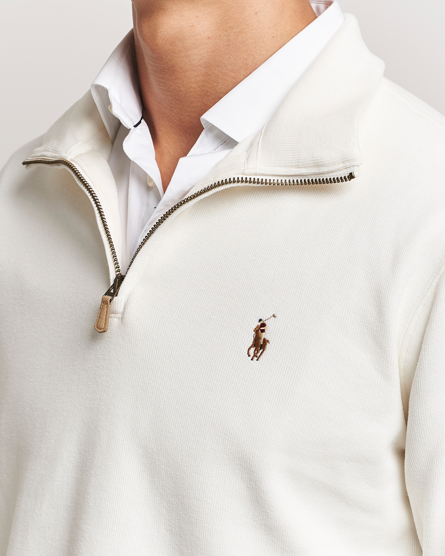 Homme | Pulls Et Tricots | Polo Ralph Lauren | Double Knit Jaquard Half Zip Sweater Nevis