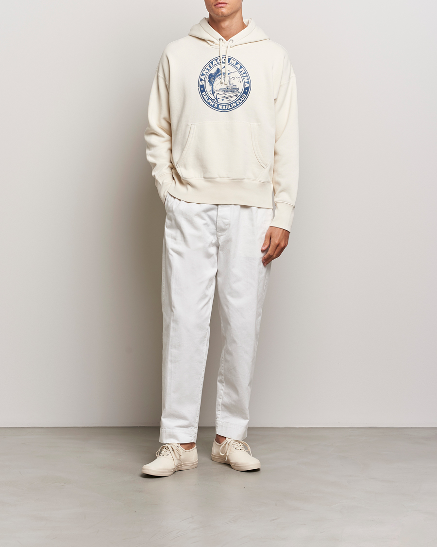 Homme | Pulls Et Tricots | Polo Ralph Lauren | Graphic Vintage Fleece Hoodie Herbal Milk