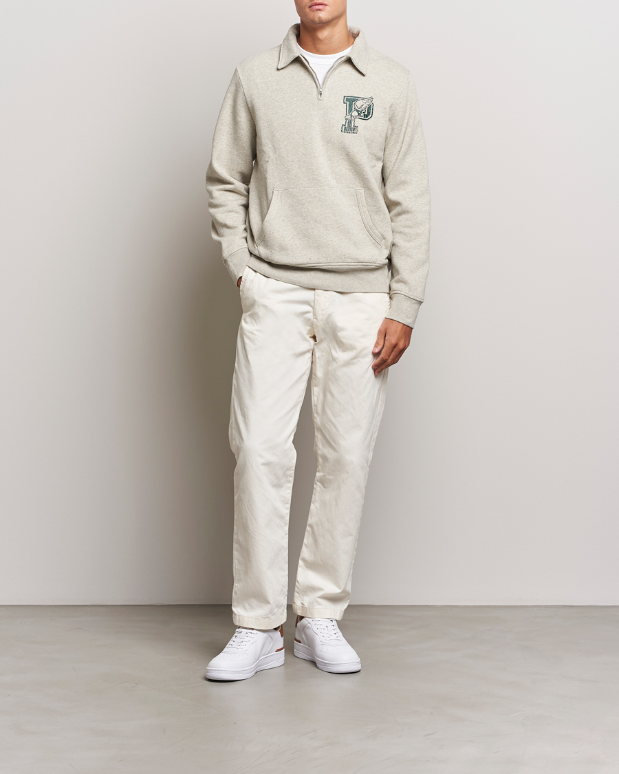 Homme | Pulls Et Tricots | Polo Ralph Lauren | P Fleece Half Zip Light Vintage Heather