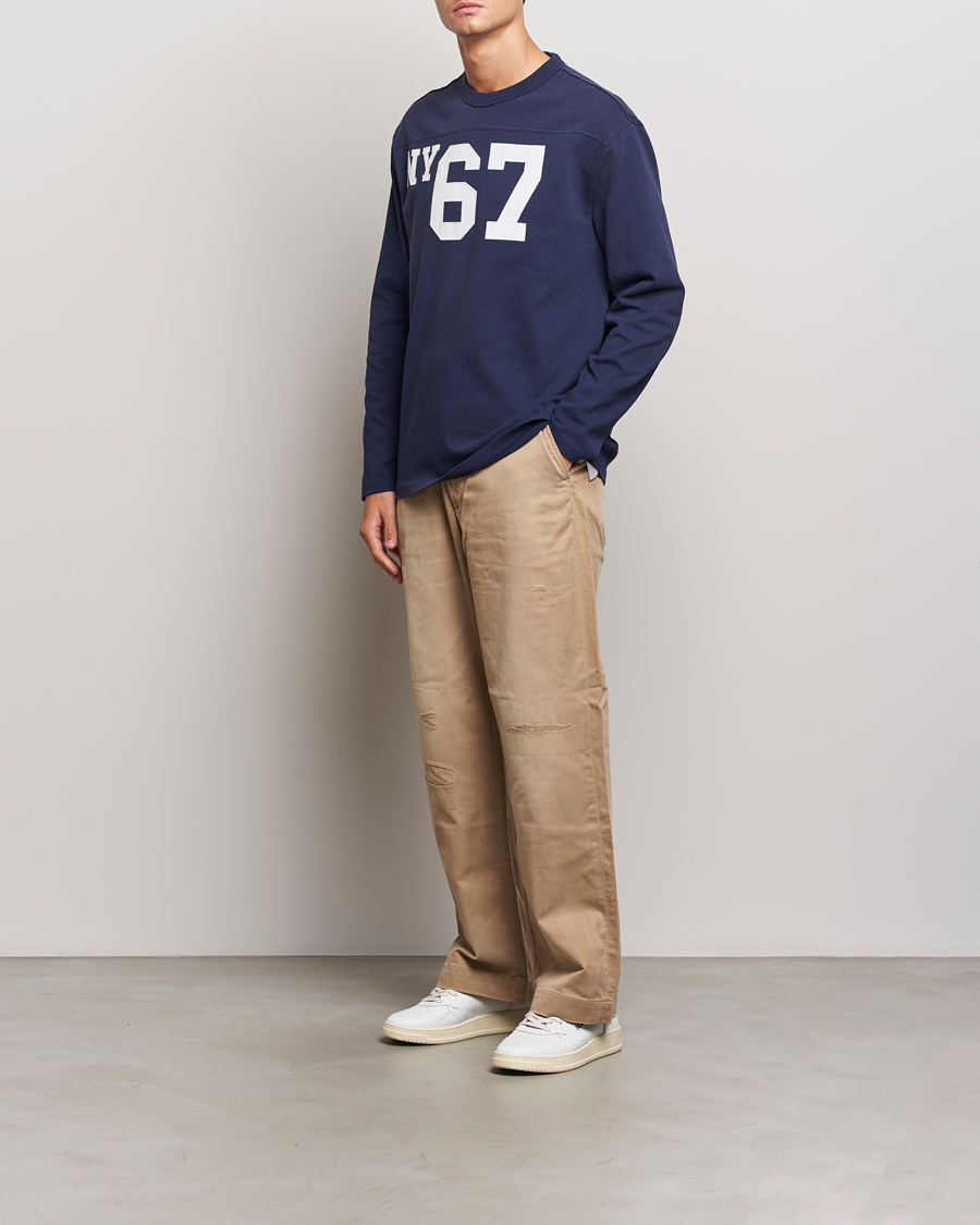 Homme | T-shirts | Polo Ralph Lauren | NYC Long Sleeve T-Shirt Cruise Navy