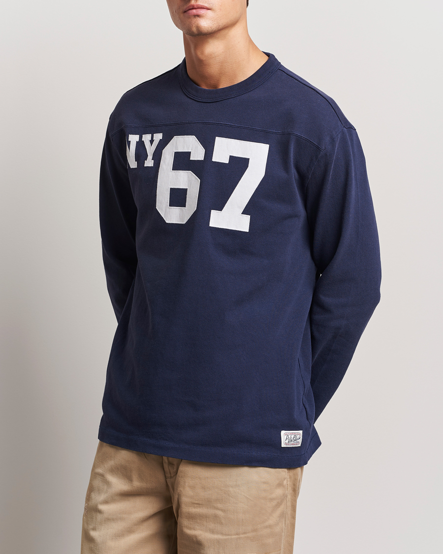 Homme | T-shirts | Polo Ralph Lauren | NYC Long Sleeve T-Shirt Cruise Navy