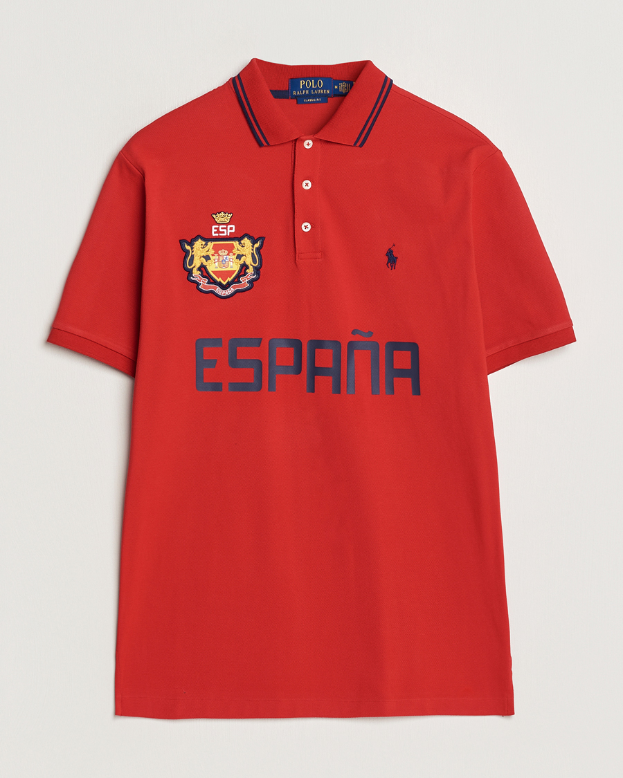 Homme | Polos | Polo Ralph Lauren | Classic Fit Country Polo Red