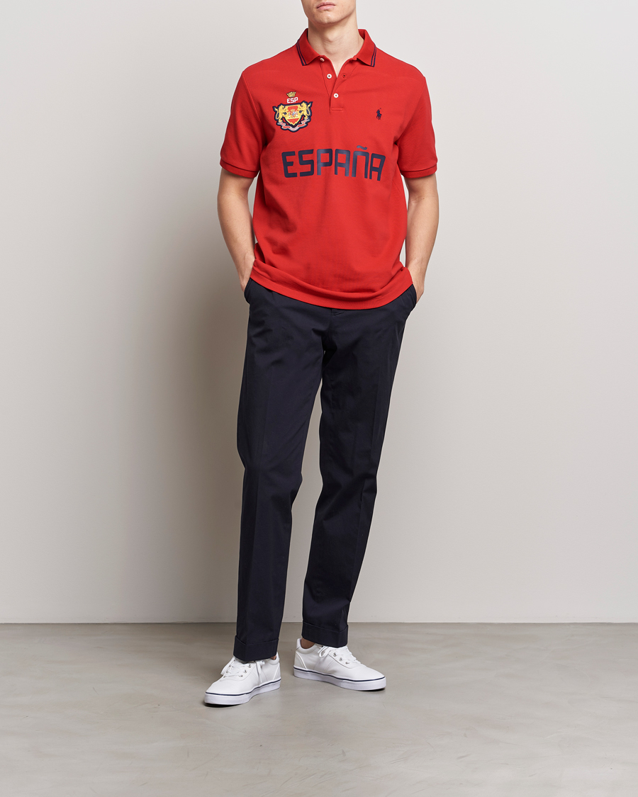Homme | Polos | Polo Ralph Lauren | Classic Fit Country Polo Red