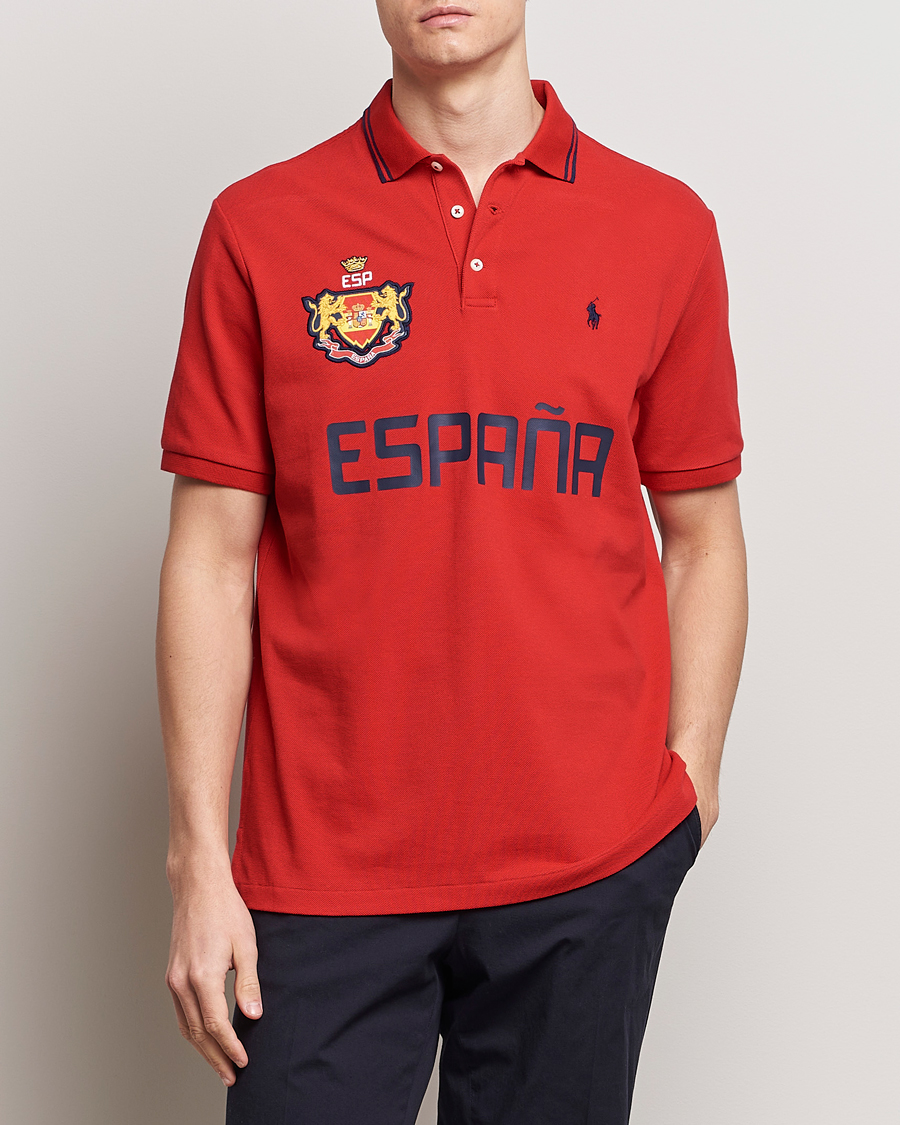 Homme | Polos À Manches Courtes | Polo Ralph Lauren | Classic Fit Country Polo Red