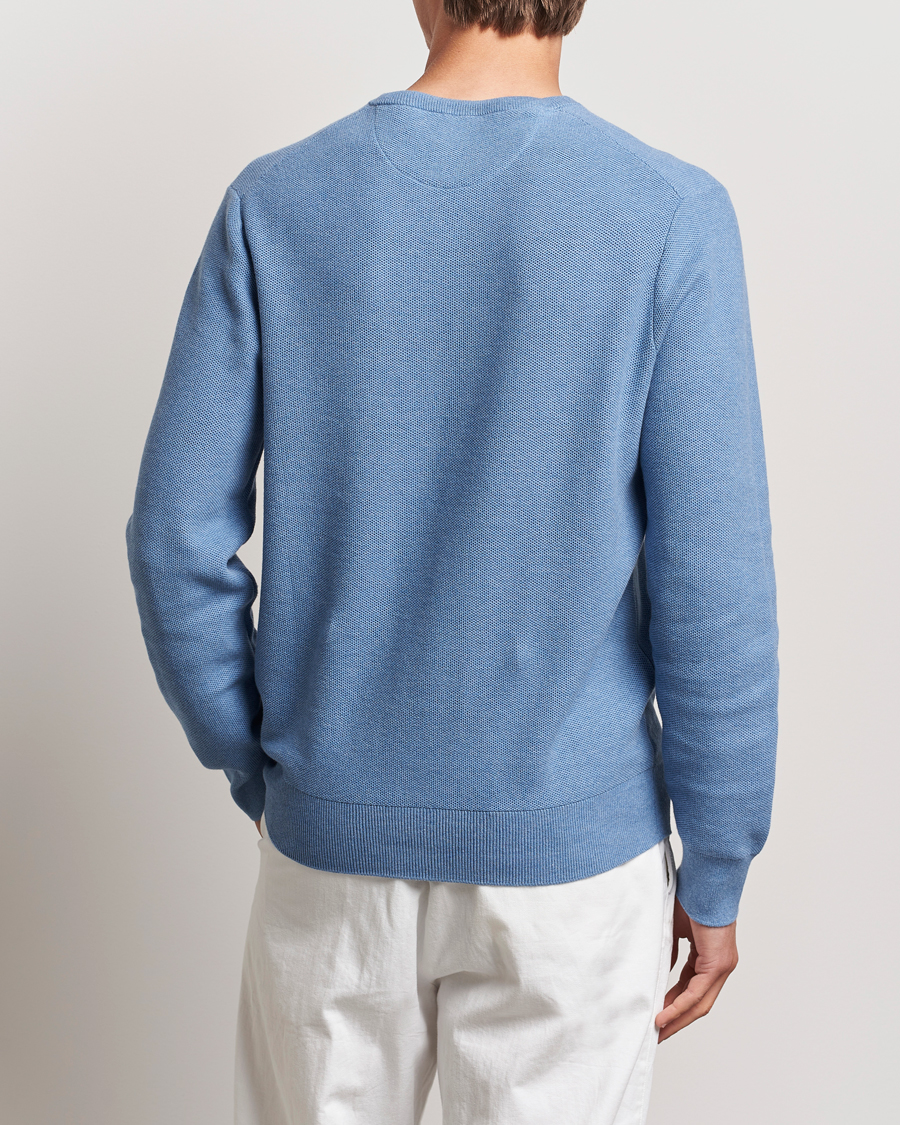 Homme | Pulls Et Tricots | Polo Ralph Lauren | Textured Crew Neck Sweater Lake Heather