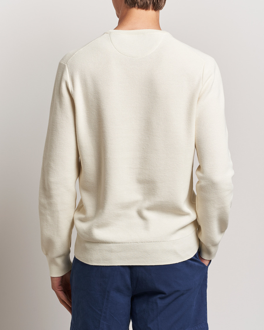 Homme | Pulls Et Tricots | Polo Ralph Lauren | Textured Crew Neck Sweater Herbal Milk