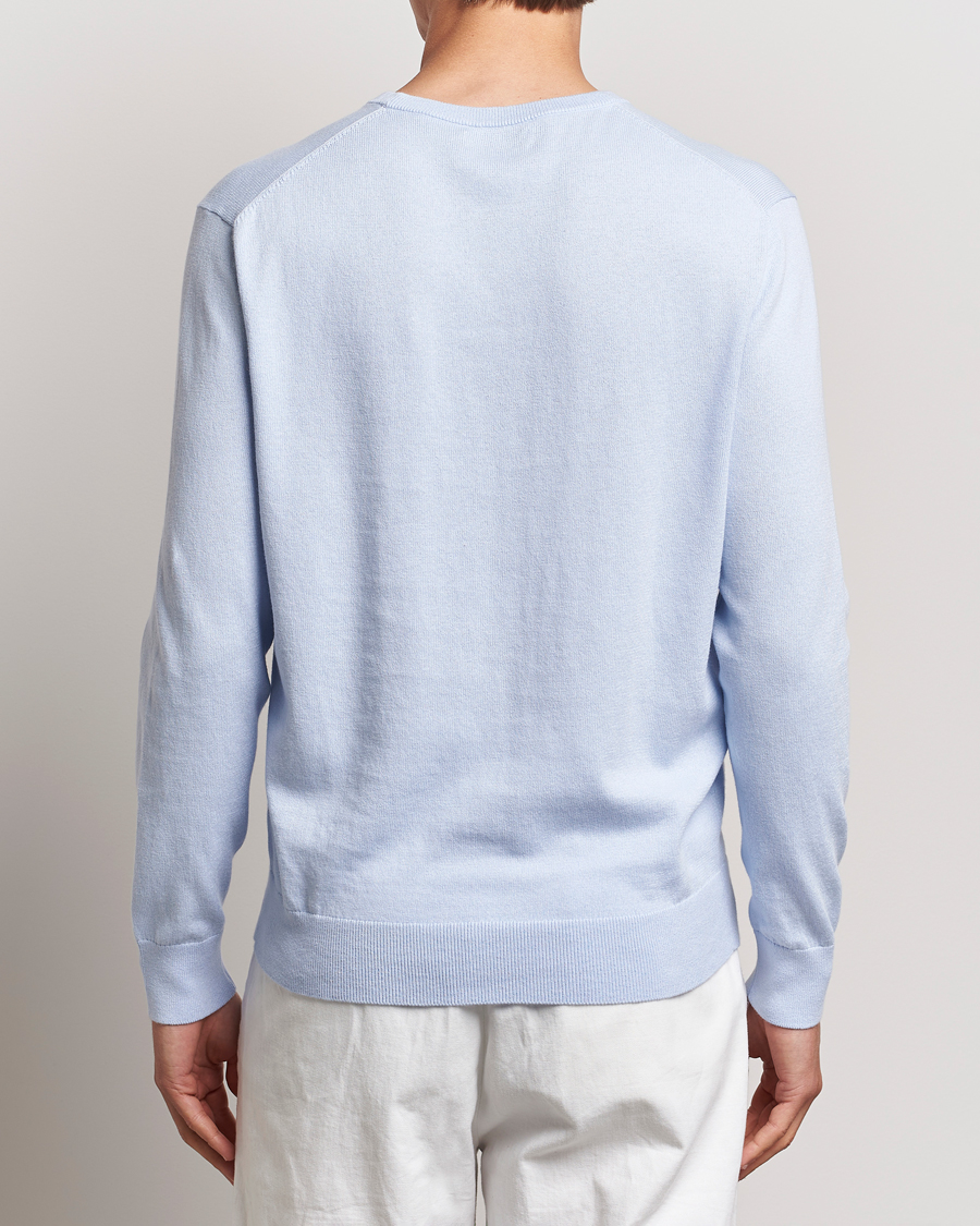 Homme | Pulls Et Tricots | Polo Ralph Lauren | Cotton/Cashmere Crew Neck Pullover Oxford Blue