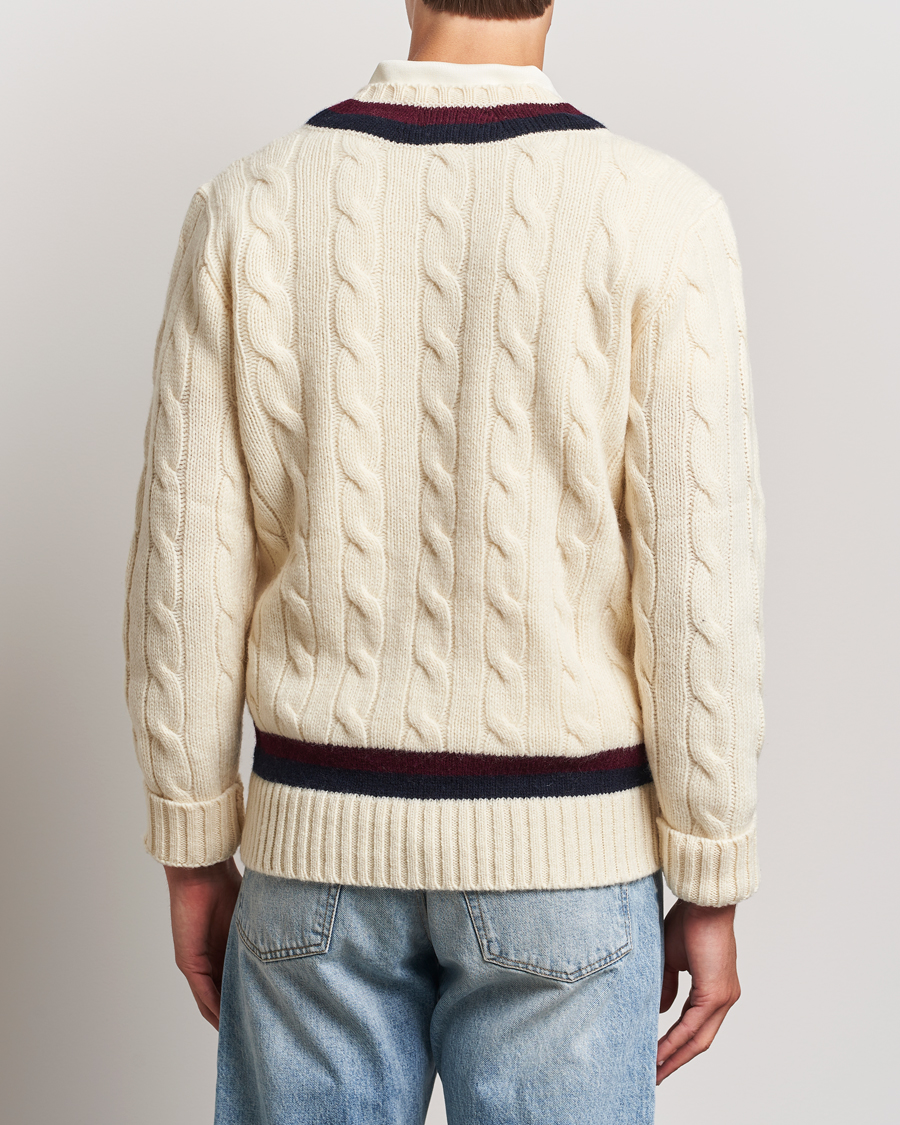 Homme | Pulls Et Tricots | Polo Ralph Lauren | Wool Cricket Sweater Cream