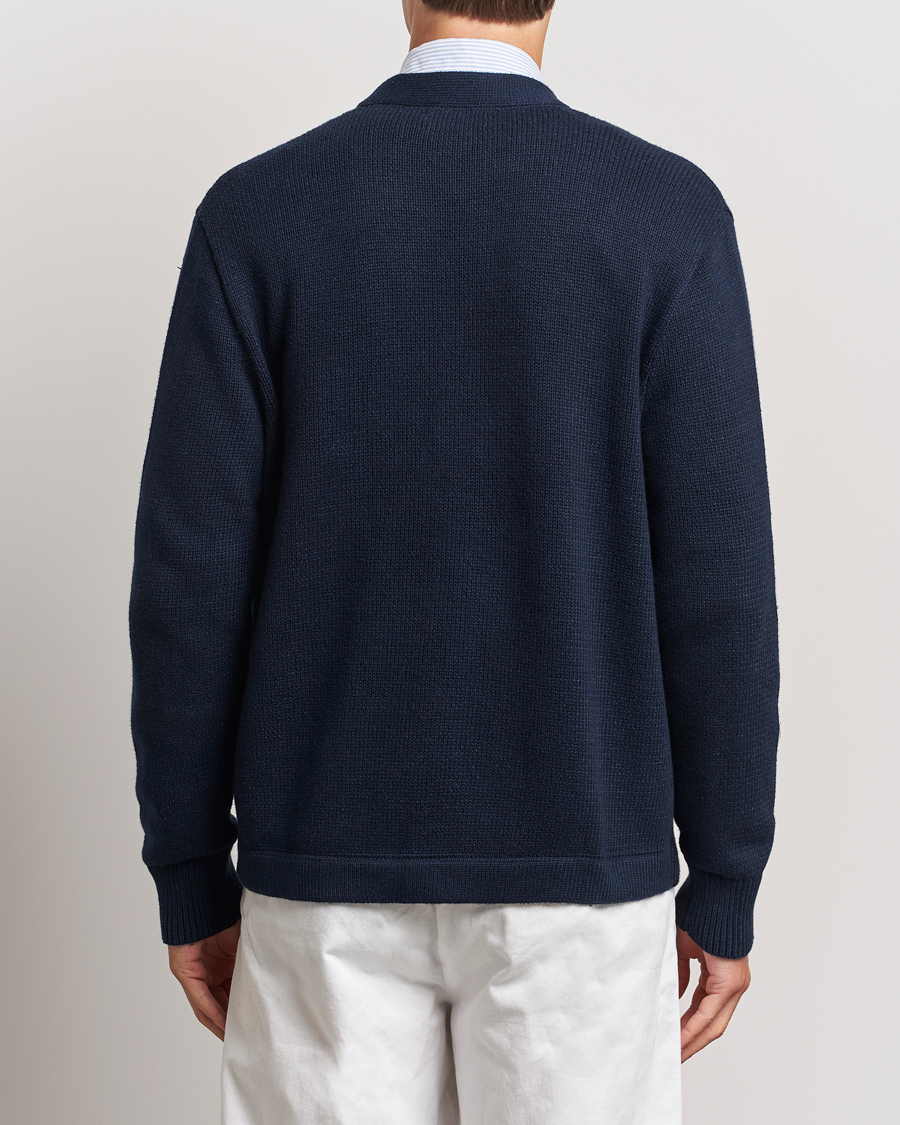 Homme | Pulls Et Tricots | Polo Ralph Lauren | RL Rowing Knitted Cardigan Aviator Navy