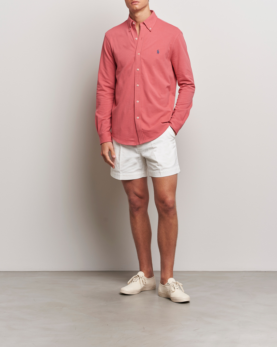 Homme | Chemises | Polo Ralph Lauren | Featherweight Mesh Shirt Adirondack Berry