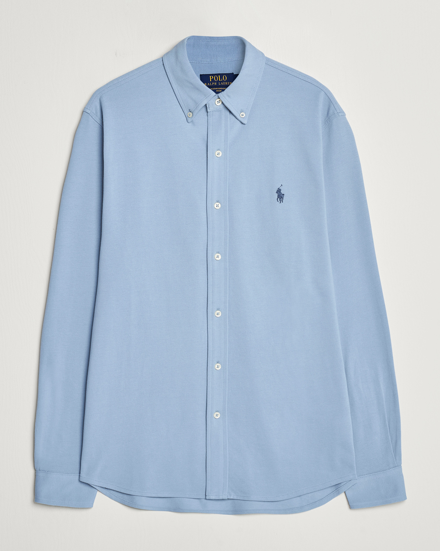 Homme | Chemises | Polo Ralph Lauren | Featherweight Mesh Shirt Vessel Blue
