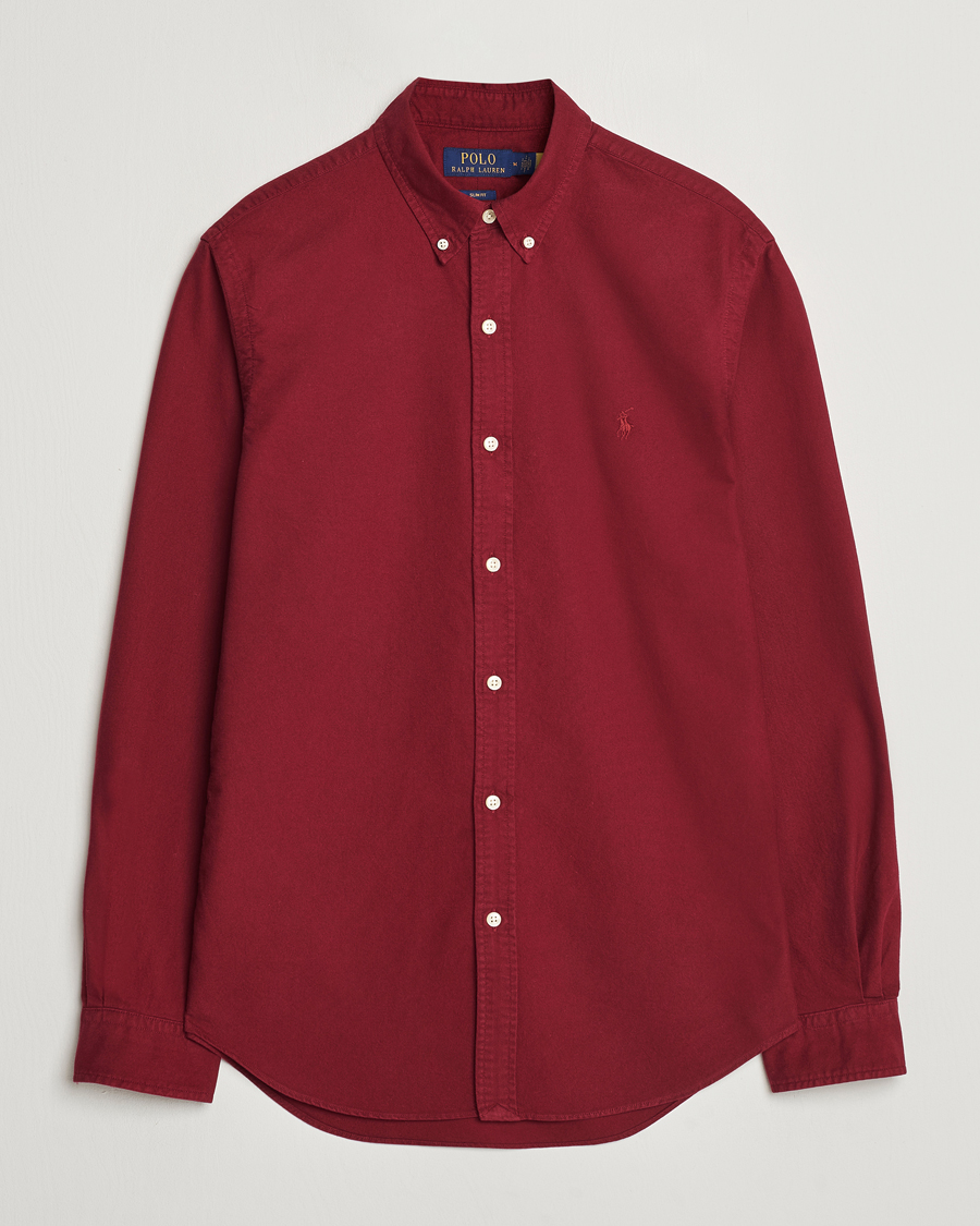 Homme | Chemises | Polo Ralph Lauren | Slim Fit Garment Dyed Oxford Red Carpet