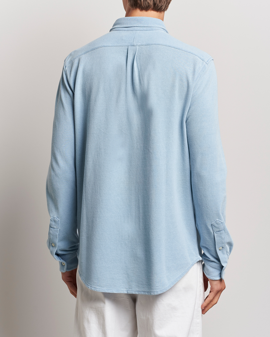 Homme | Chemises | Polo Ralph Lauren | Featherweight Mesh Shirt Light Indigo