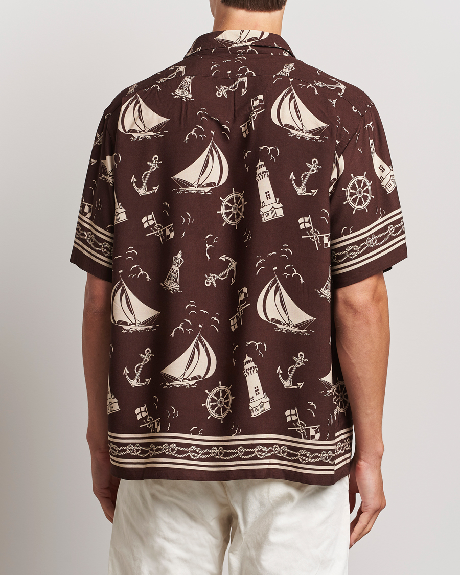 Homme | Chemises | Polo Ralph Lauren | Printed Rayon Short Sleeve Shirt Captins Convo