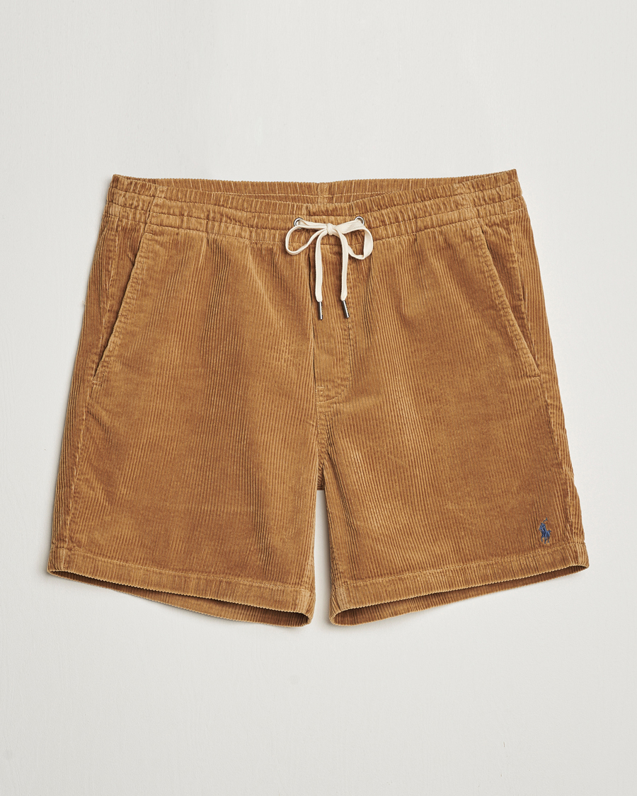 Homme | Shorts | Polo Ralph Lauren | Prepster Corduroy Drawstring Shorts Despatch Tan