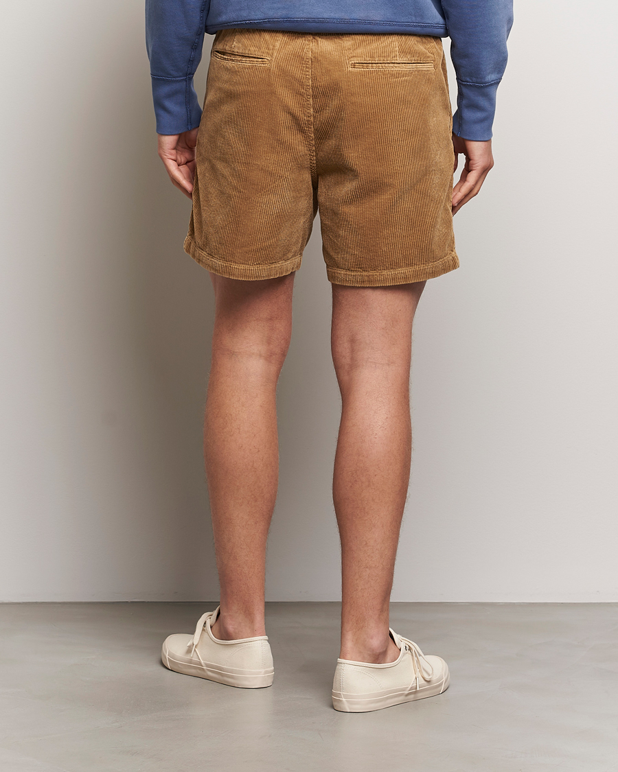 Homme | Shorts | Polo Ralph Lauren | Prepster Corduroy Drawstring Shorts Despatch Tan