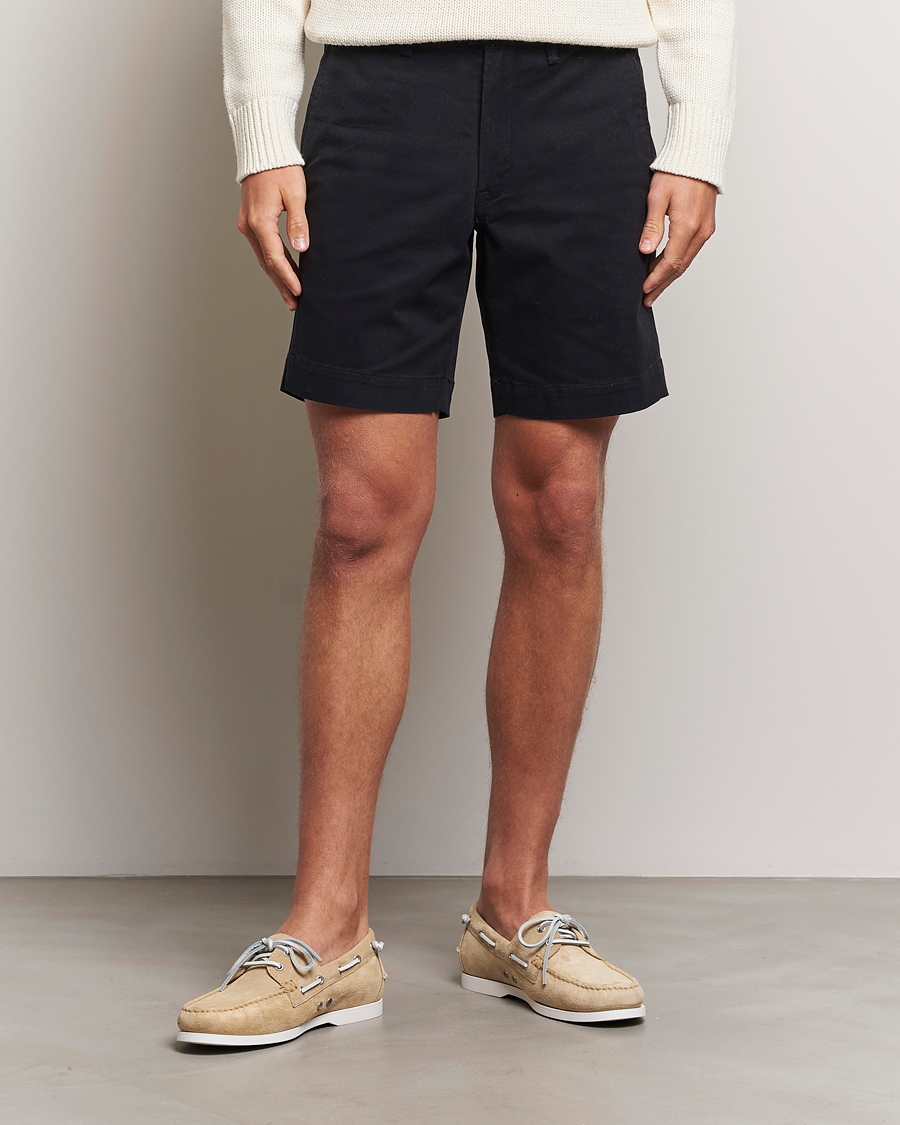 Homme | Shorts | Polo Ralph Lauren | Tailored Slim Fit Shorts Black