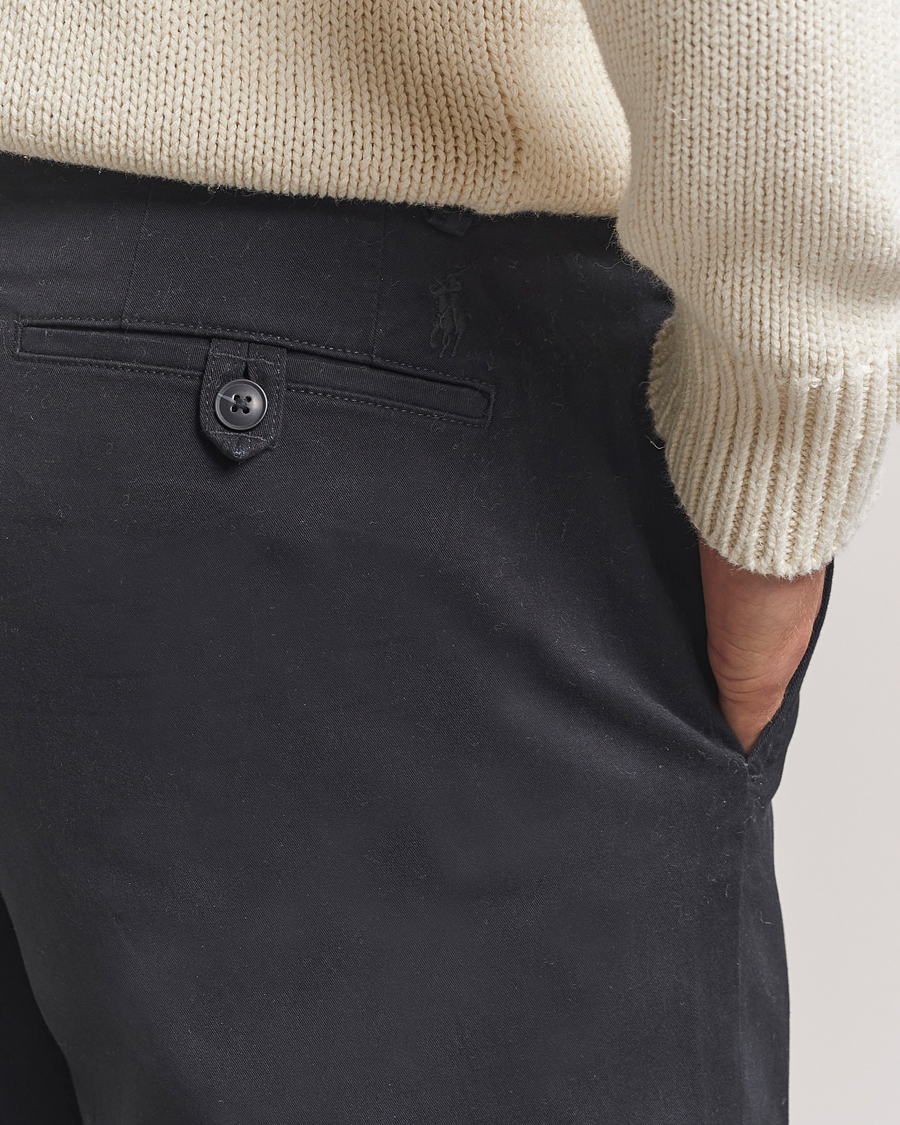 Homme | Shorts | Polo Ralph Lauren | Tailored Slim Fit Shorts Black