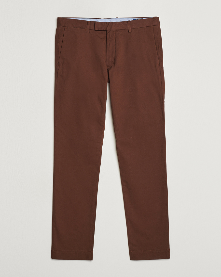Homme | Pantalons | Polo Ralph Lauren | Slim Fit Stretch Chinos Branch Brown