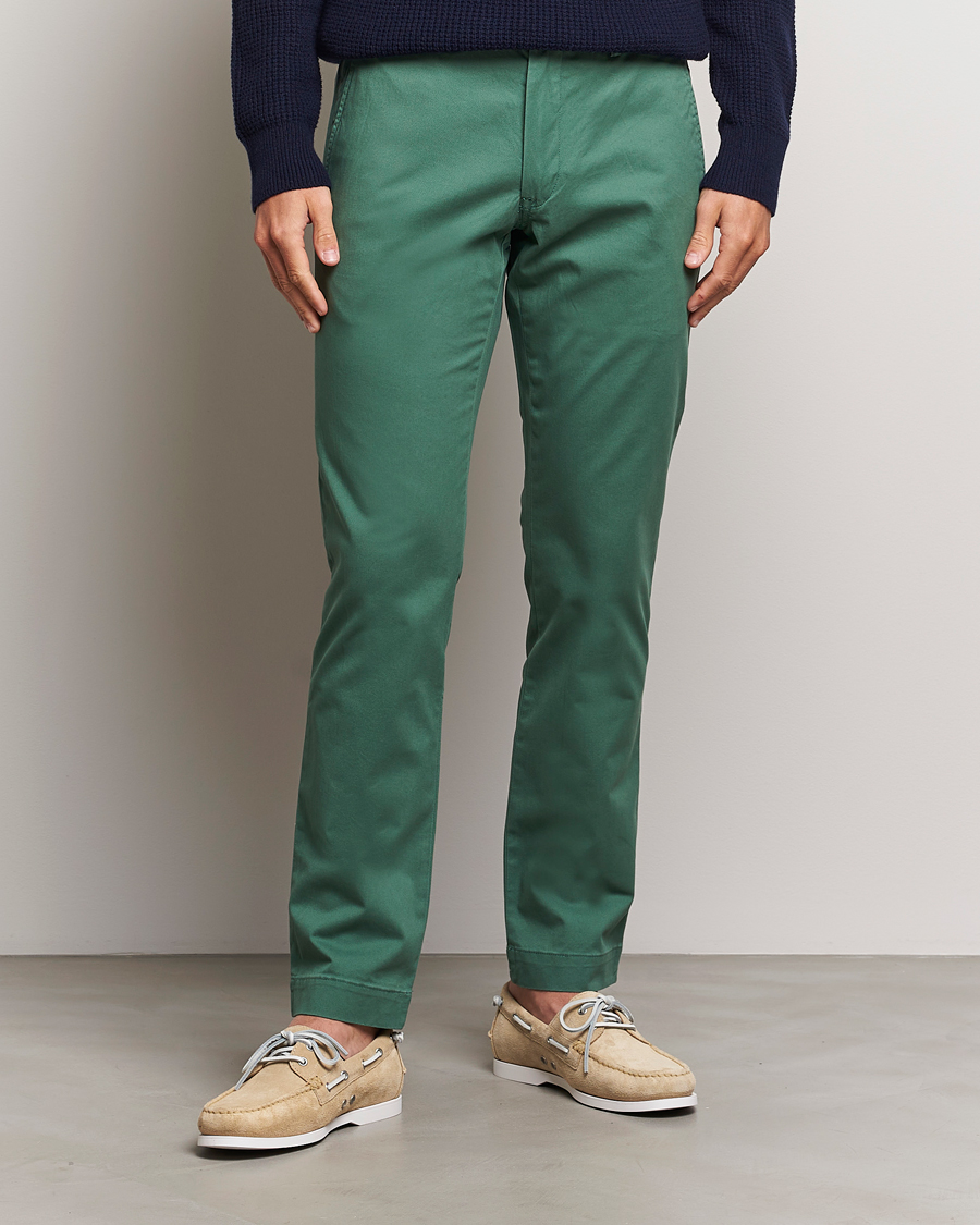Homme | Pantalons | Polo Ralph Lauren | Slim Fit Stretch Chinos Washed Forest