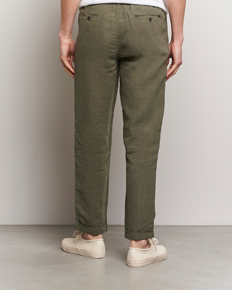 Homme | Pantalons | Polo Ralph Lauren | Prepster Linen Trousers Thermal Green