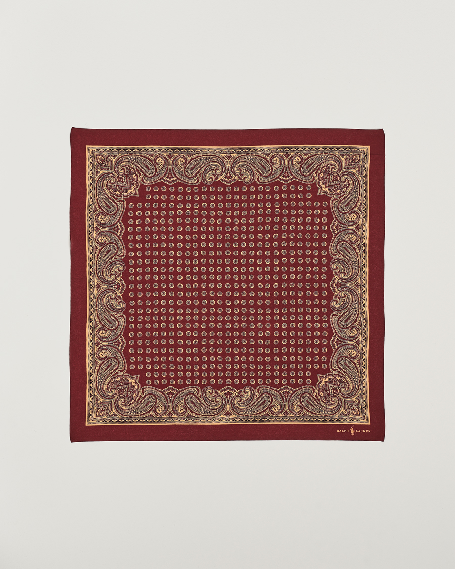 Homme | Polo Ralph Lauren Printed Bandana Red | Polo Ralph Lauren | Printed Bandana Red